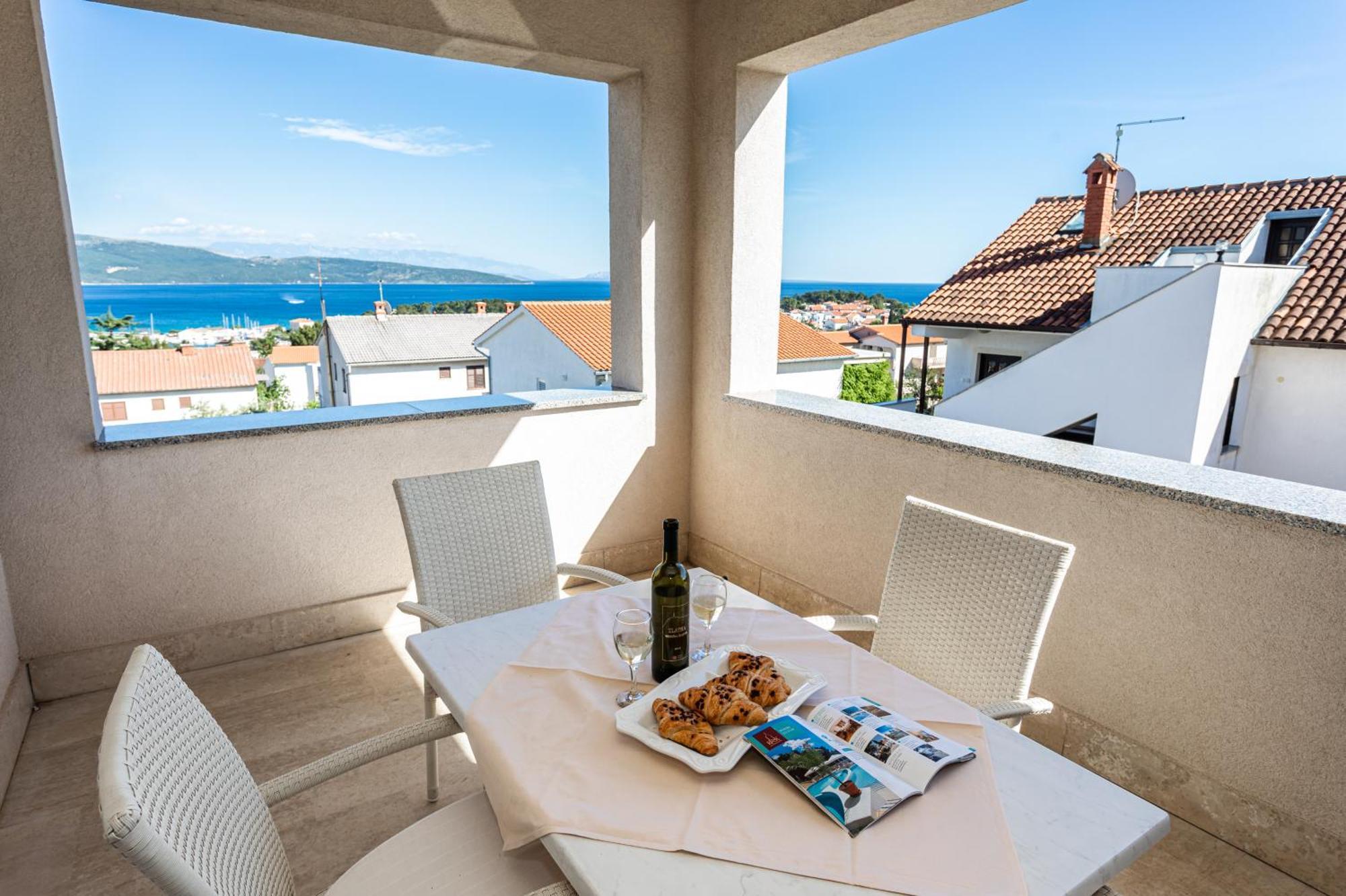 Apartments Villa Ana Krk Town Værelse billede